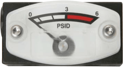 Mid-West Differential Pressure Indicator/Switch, Model 126 OEM Piston Type